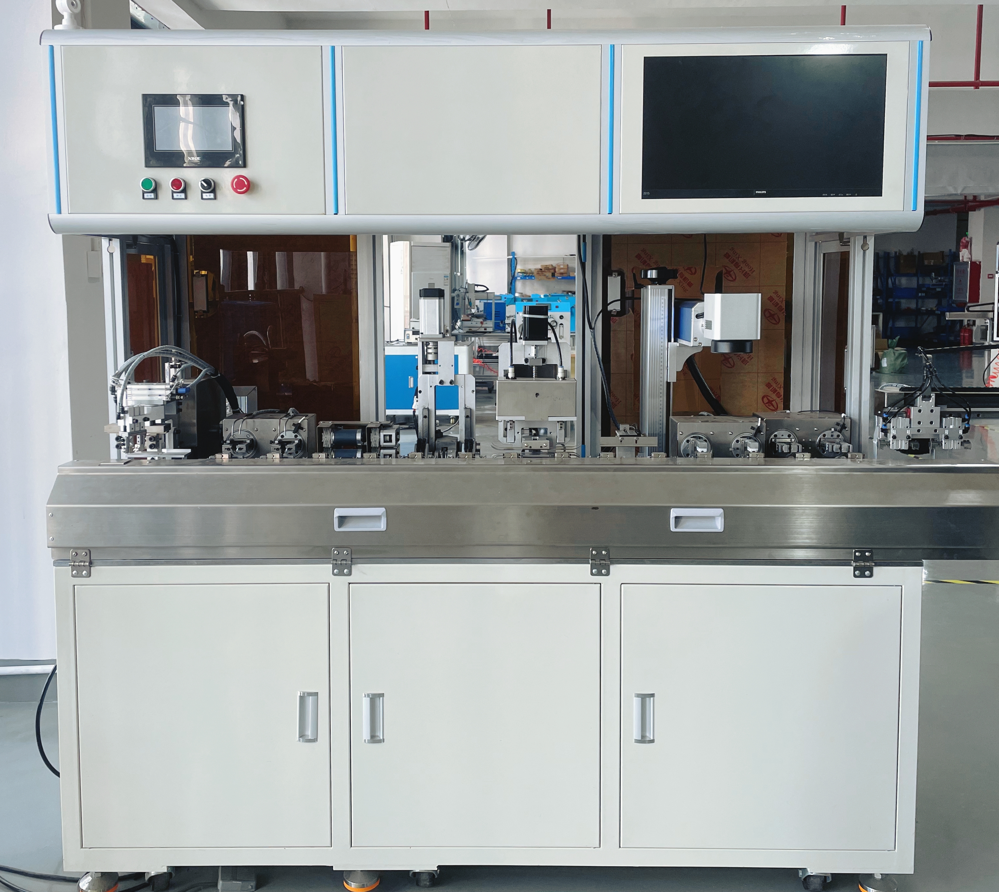 前处理扭编织机